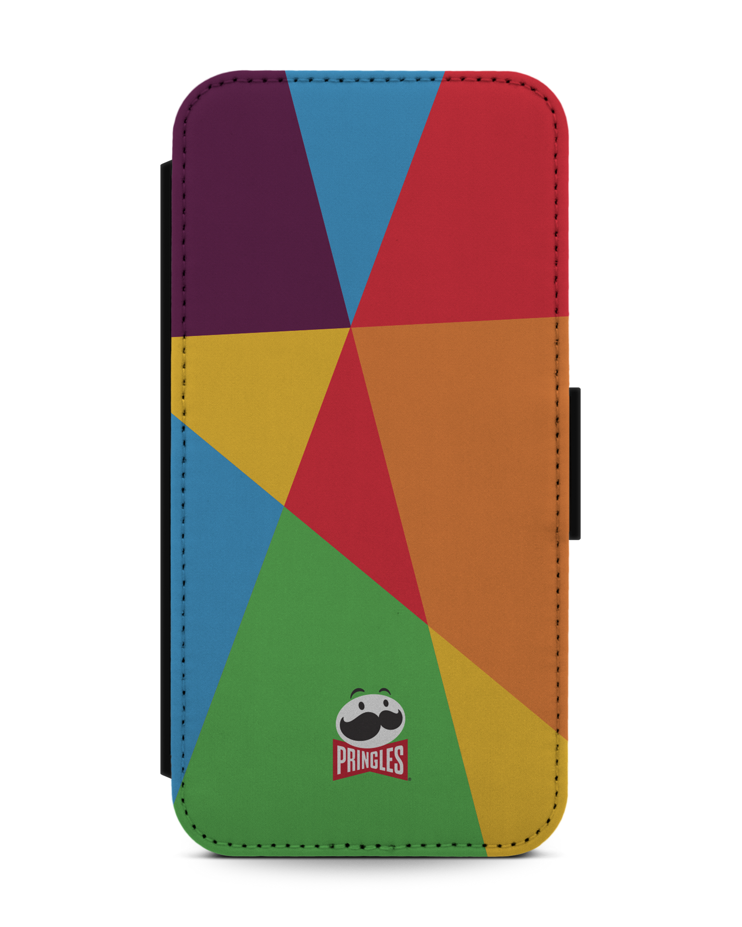 Pringles Abstract Wallet Phone Case Apple iPhone 13 mini: Front View