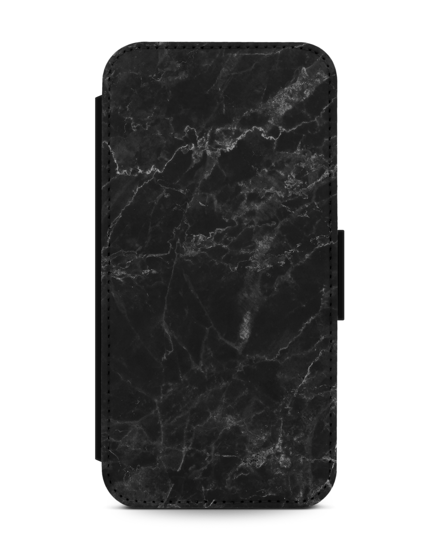 Midnight Marble Wallet Phone Case Apple iPhone 13 mini: Front View