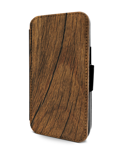 Wood Wallet Phone Case Apple iPhone 13 mini