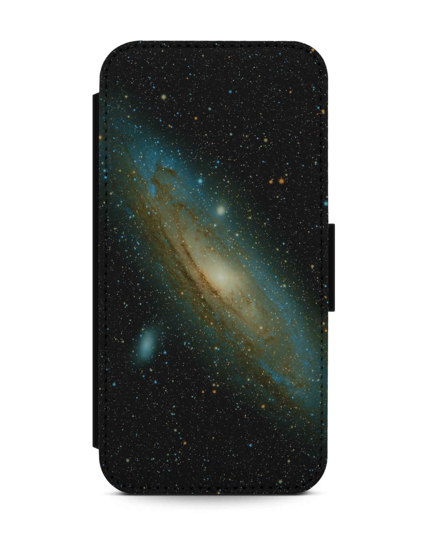 Outer Space Wallet Phone Case Apple iPhone 13 mini: Front View
