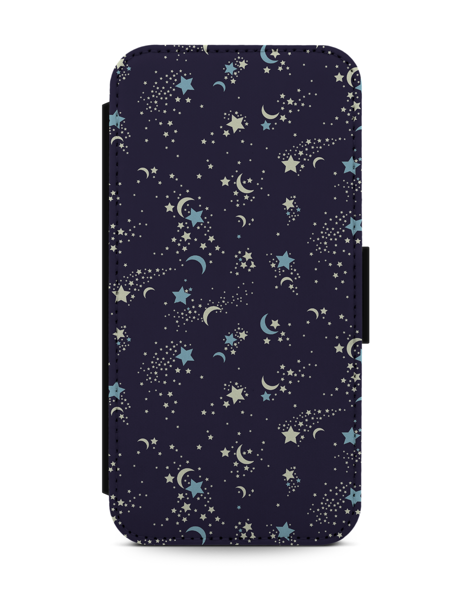 Mystical Pattern Wallet Phone Case Apple iPhone 13 mini: Front View