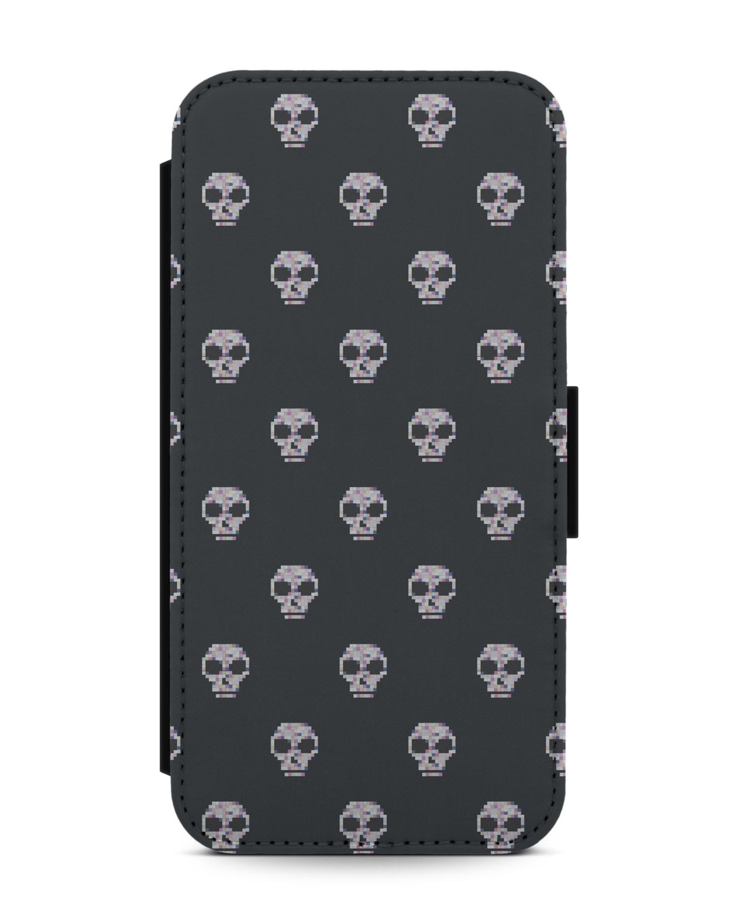 Digital Skulls Wallet Phone Case Apple iPhone 13 mini: Front View