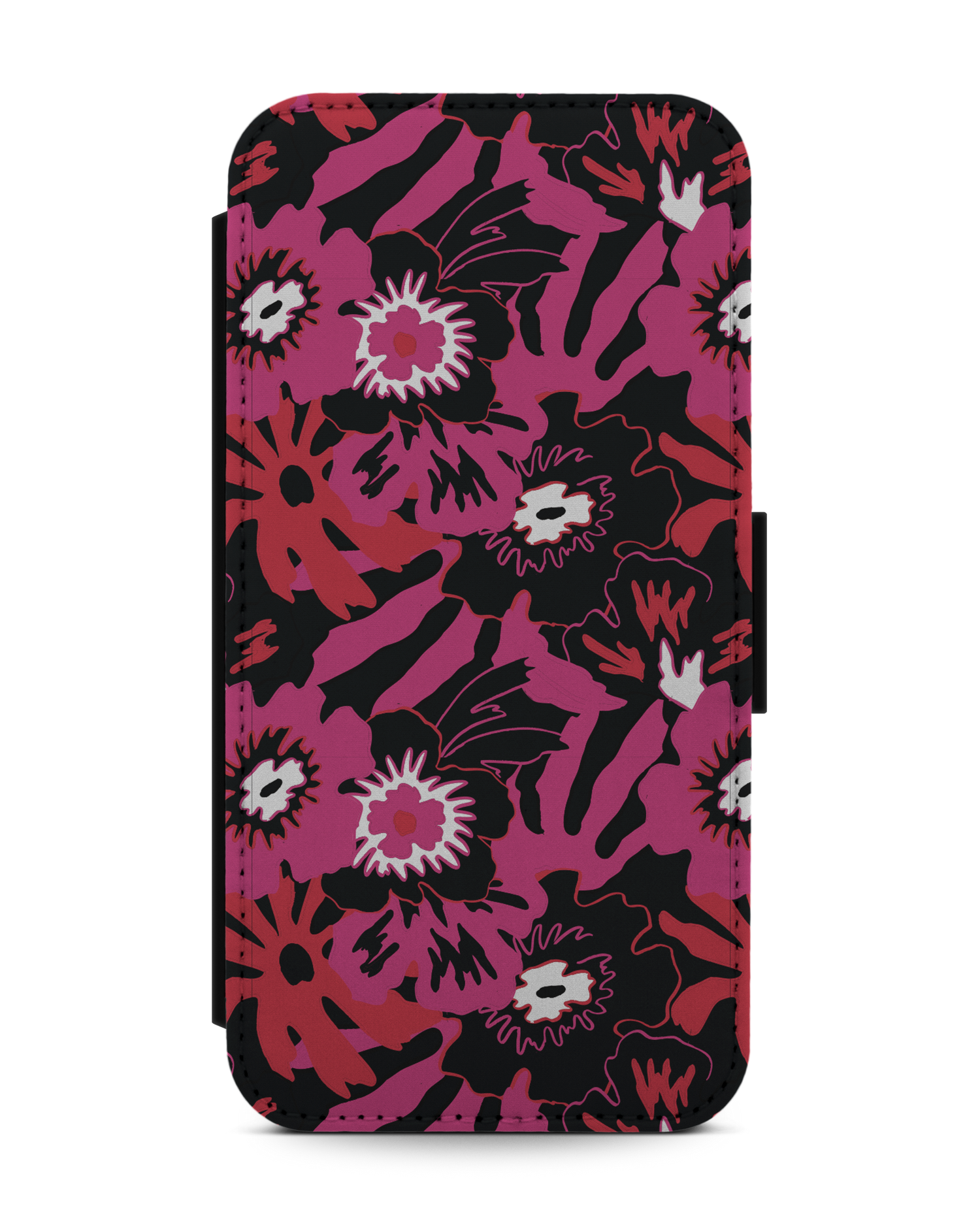 Flower Works Wallet Phone Case Apple iPhone 13 mini: Front View
