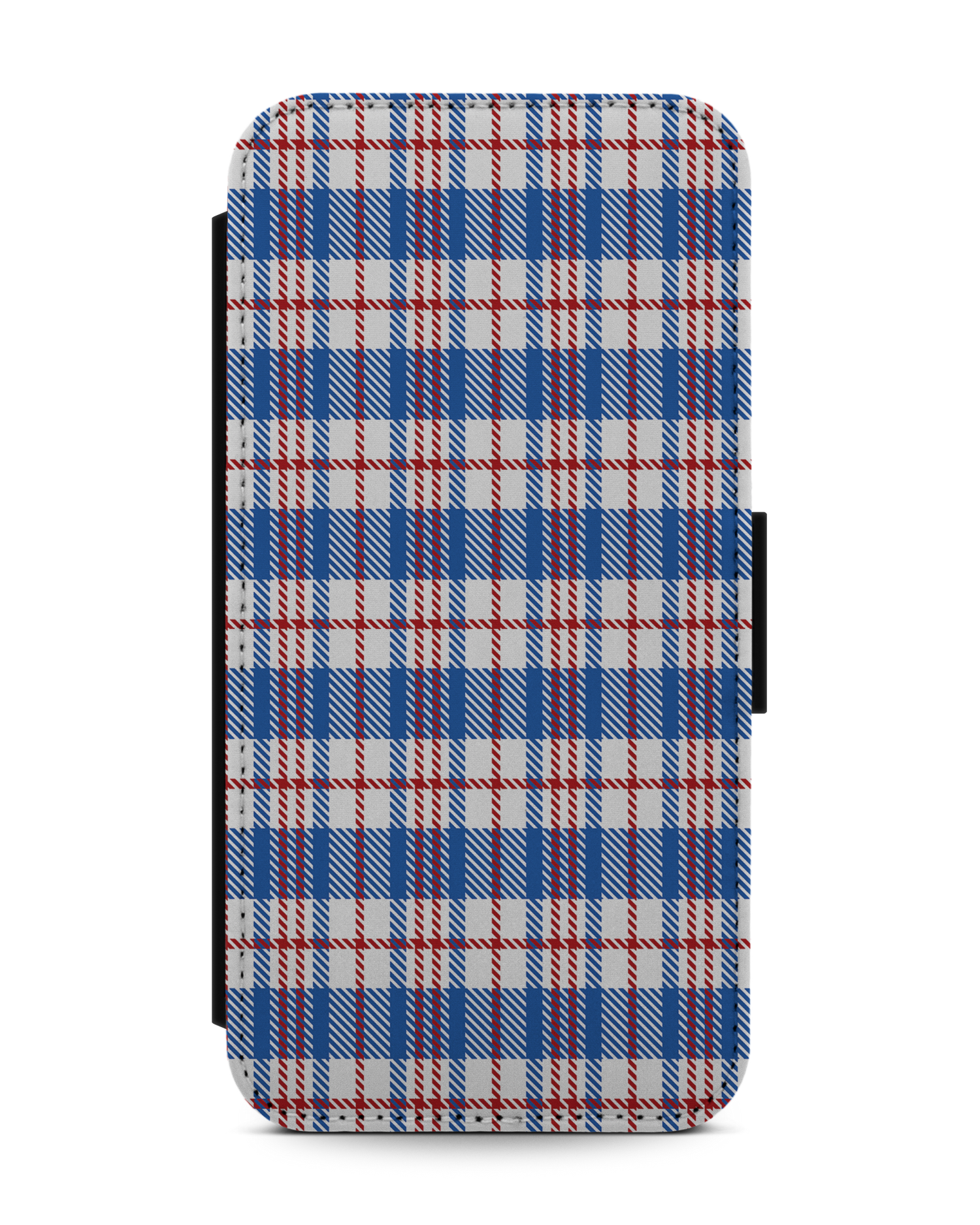 Plaid Market Bag Wallet Phone Case Apple iPhone 13 mini: Front View