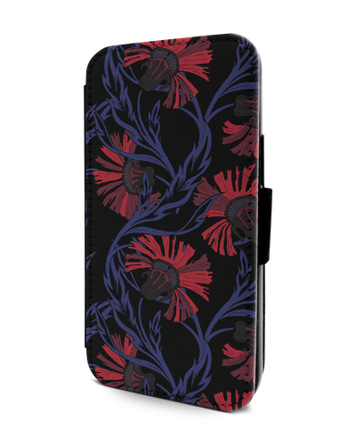 Midnight Floral Wallet Phone Case Apple iPhone 13 mini