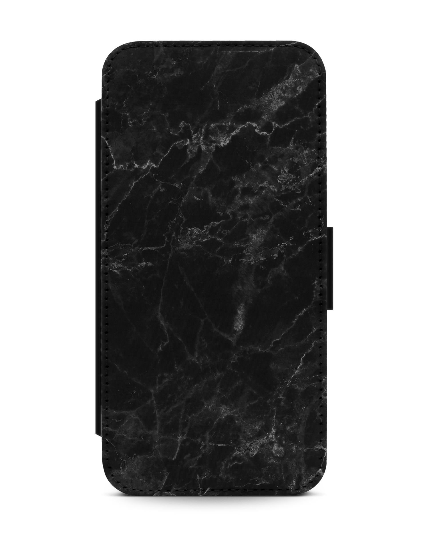 Midnight Marble Wallet Phone Case Apple iPhone 13 Pro Max: Front View