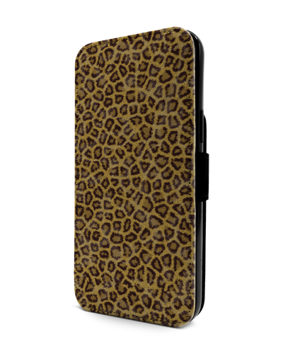 Leopard Skin Wallet Phone Case Apple iPhone 13 Pro Max