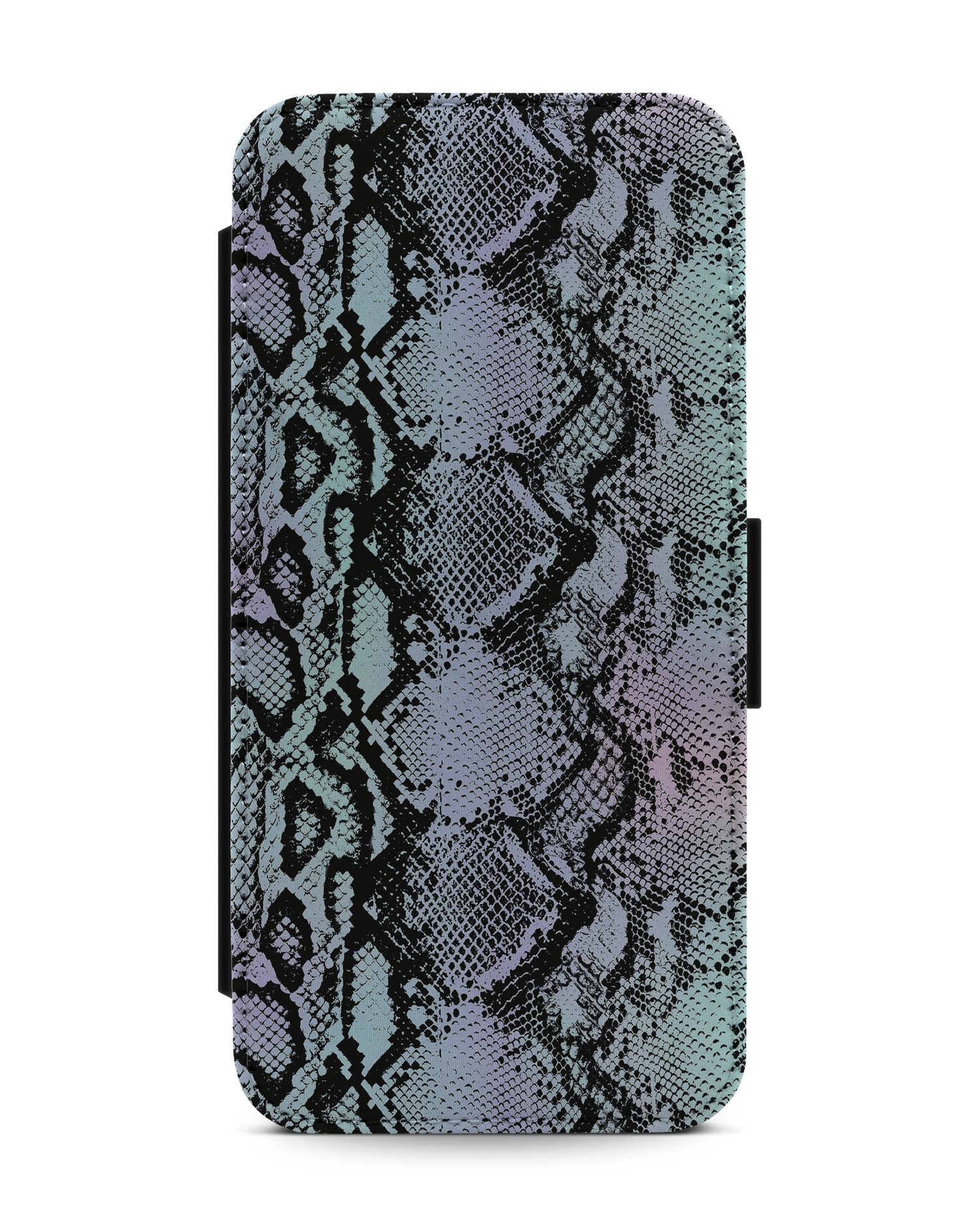 Groovy Snakeskin Wallet Phone Case Apple iPhone 13 Pro Max: Front View