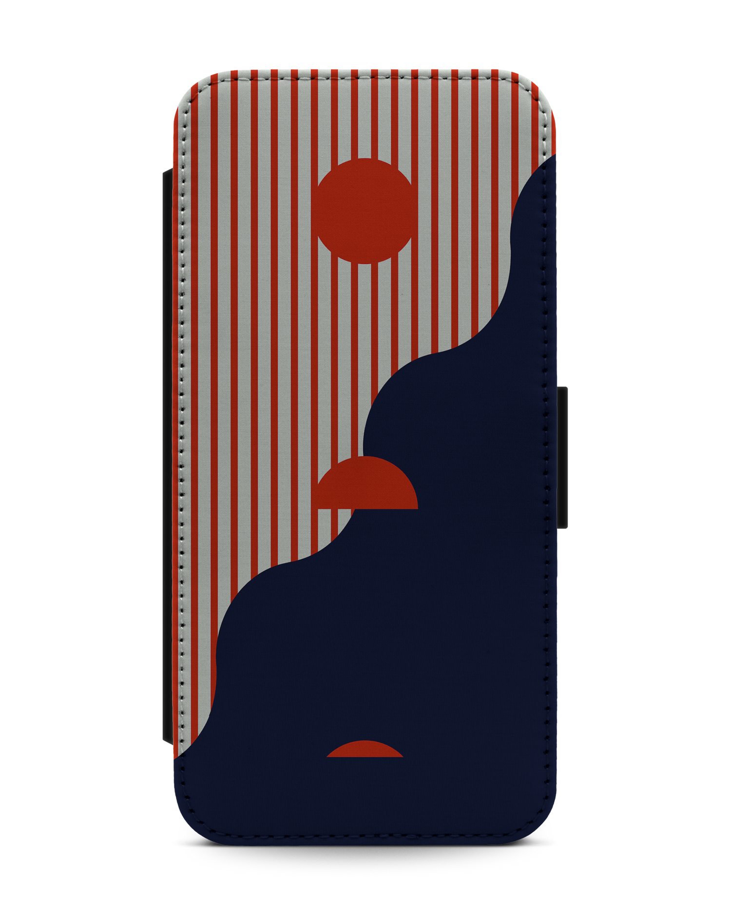 Metric Sunset Wallet Phone Case Apple iPhone 13 Pro Max: Front View