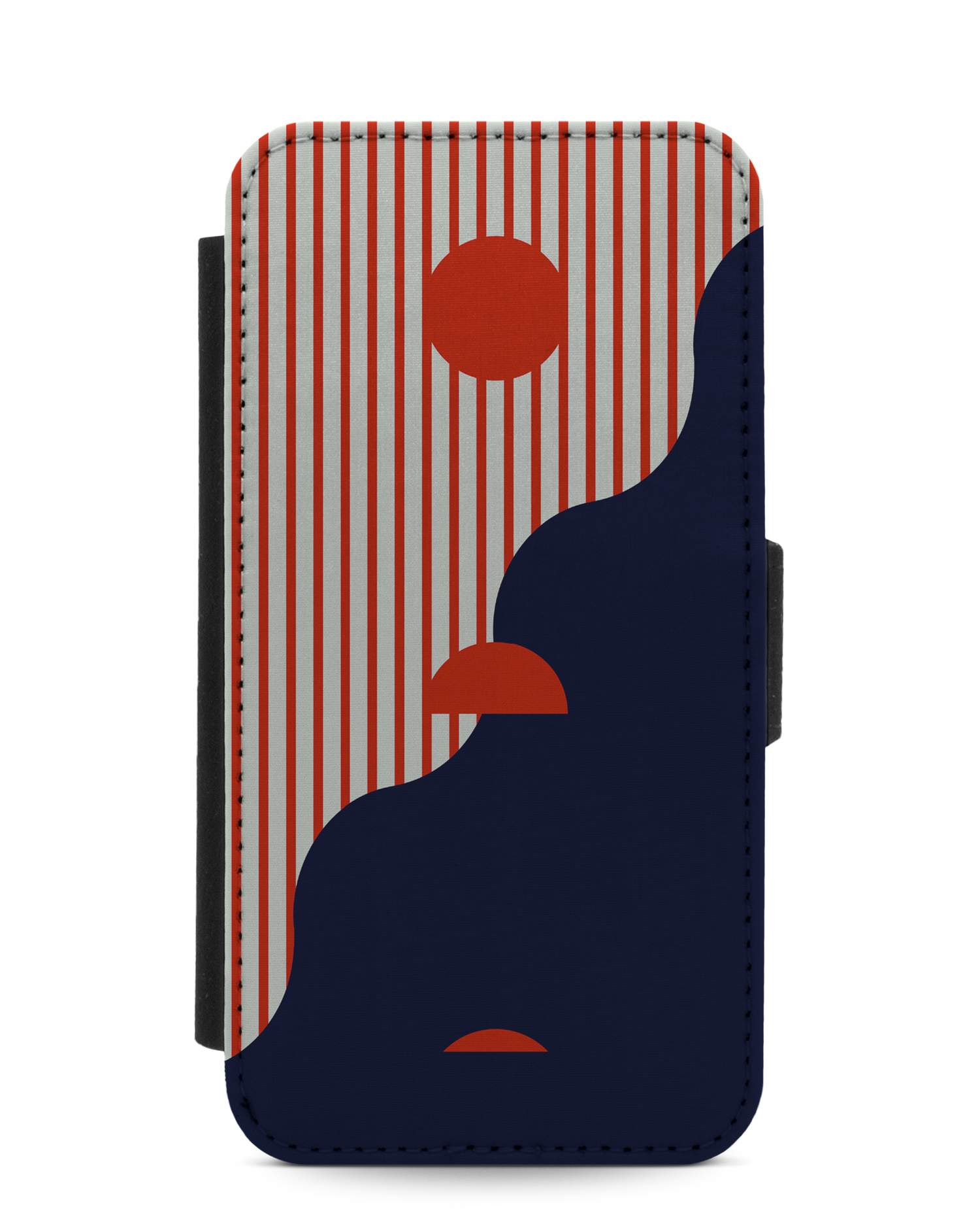 Metric Sunset Wallet Phone Case Apple iPhone 12 mini: Front View