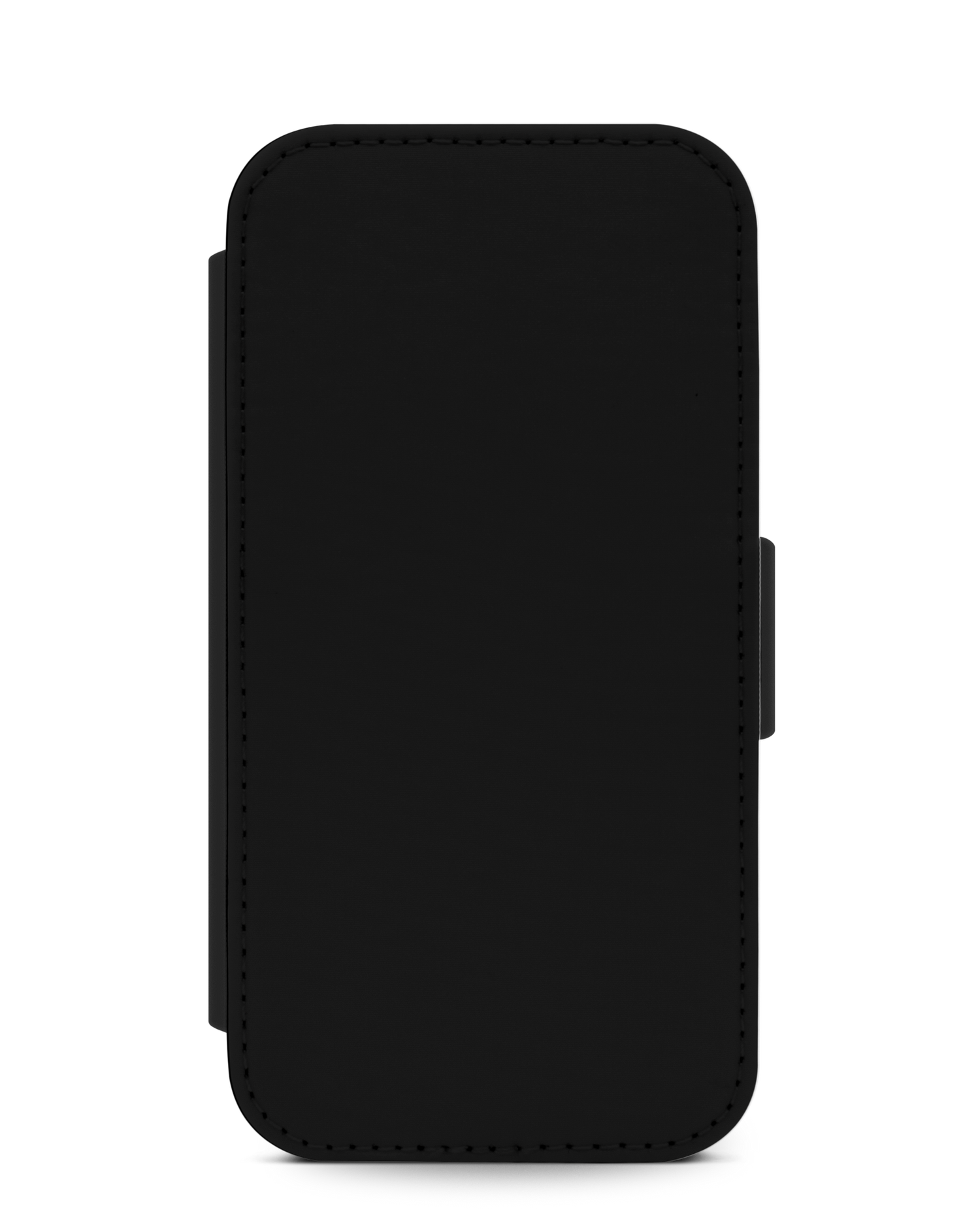 BLACK Wallet Phone Case Apple iPhone 7, Apple iPhone 8, Apple iPhone SE (2020), Apple iPhone SE (2022): Front View