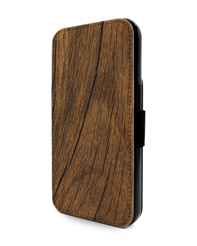 Wood Wallet Phone Case Apple iPhone 13