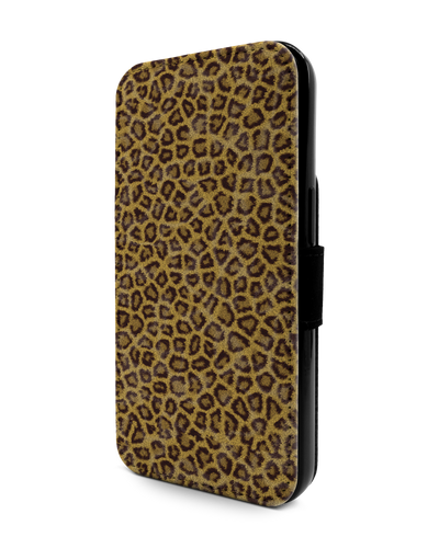 Leopard Skin Wallet Phone Case Apple iPhone 13