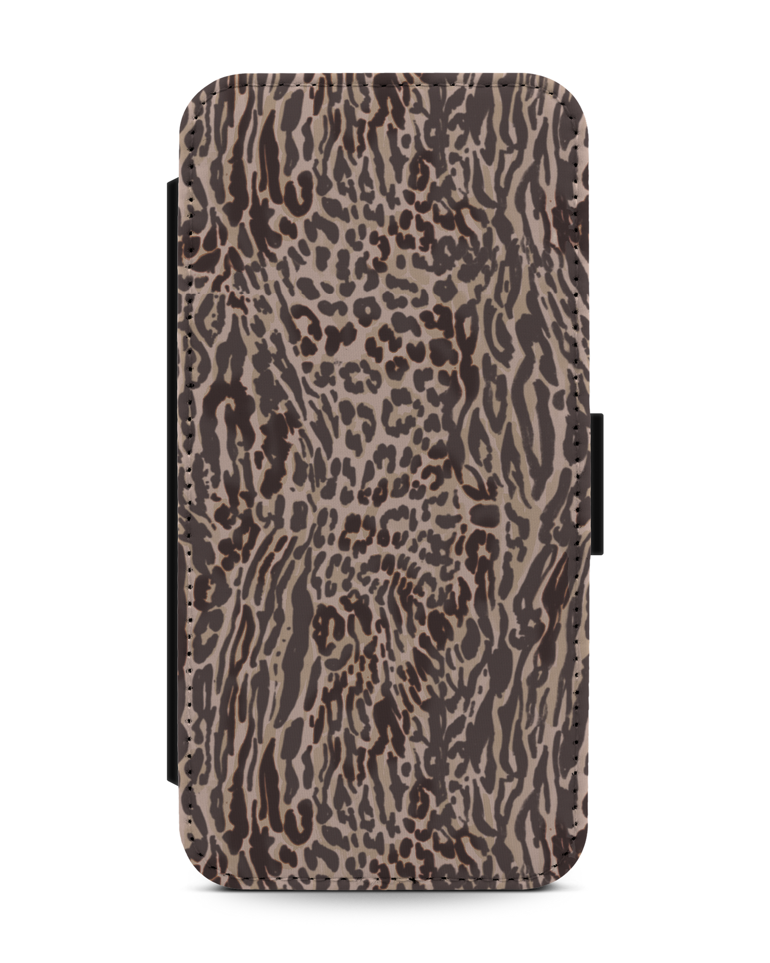 Animal Skin Tough Love Wallet Phone Case Apple iPhone 13: Front View