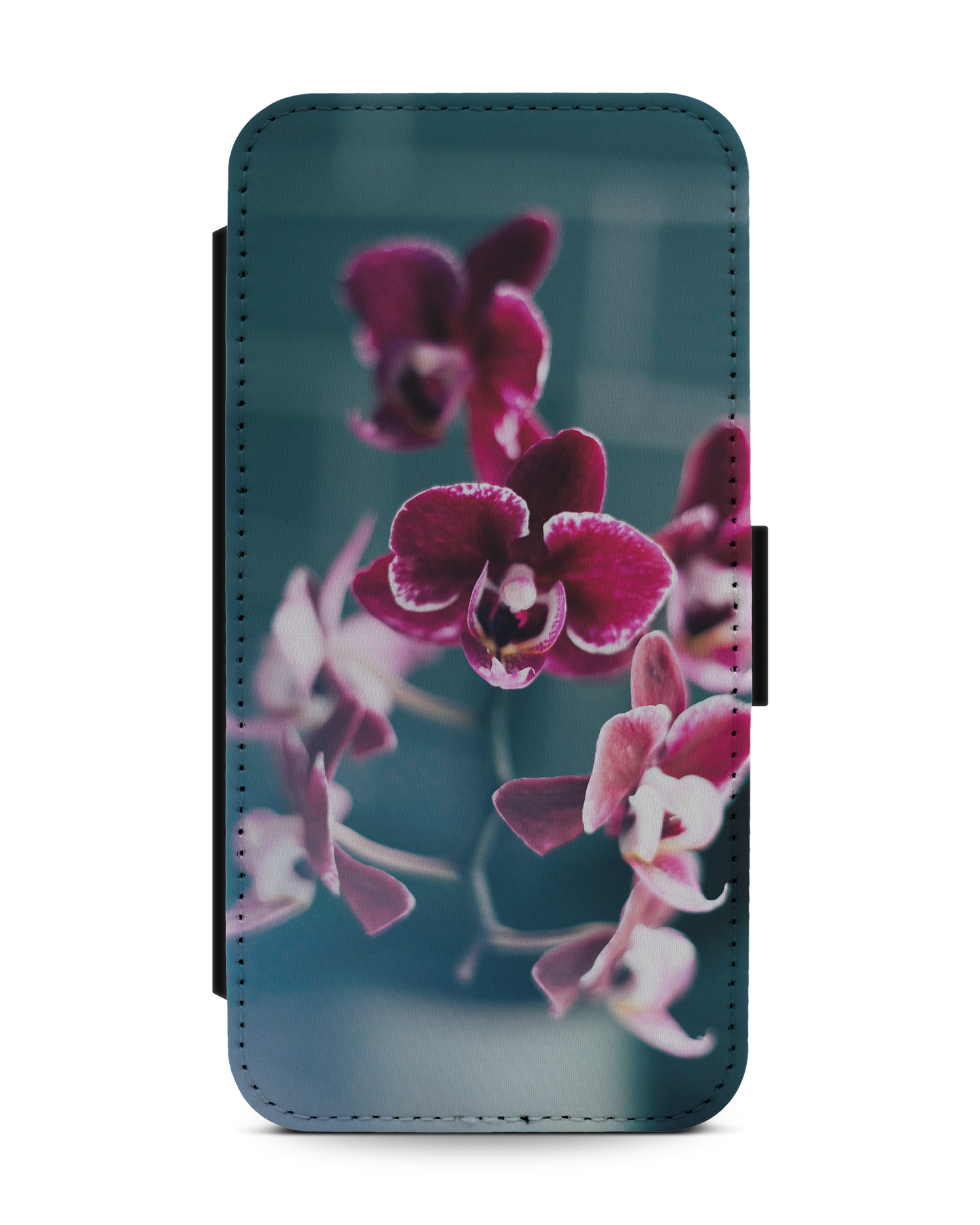 Orchid Wallet Phone Case Apple iPhone 13: Front View