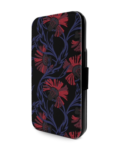 Midnight Floral Wallet Phone Case Apple iPhone 13