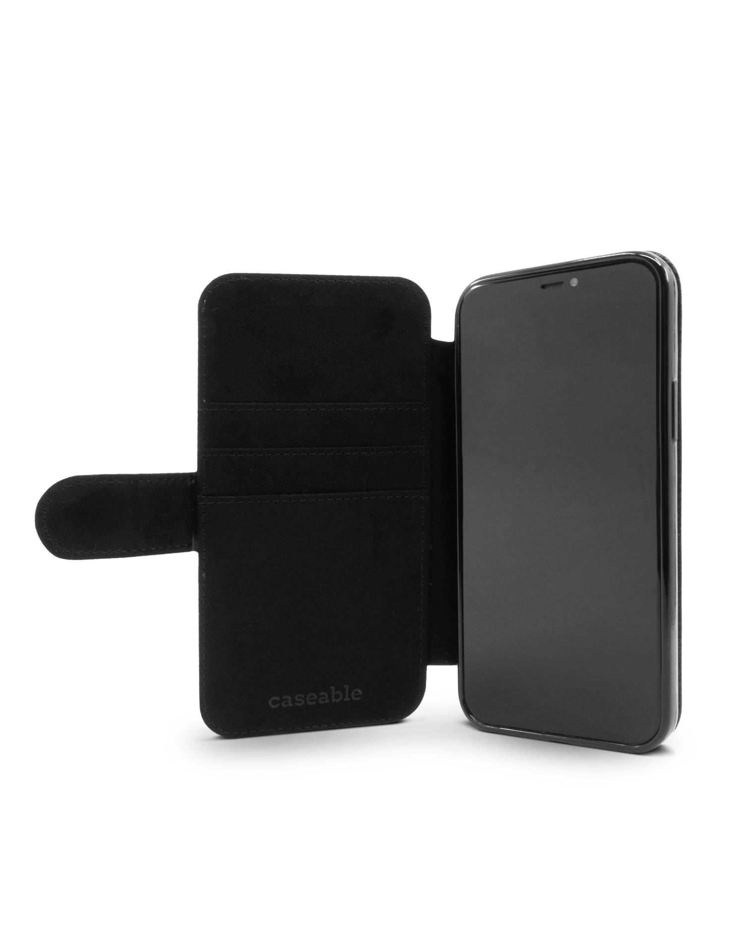 Carbon II Wallet Phone Case Apple iPhone X, Apple iPhone XS: Inside View