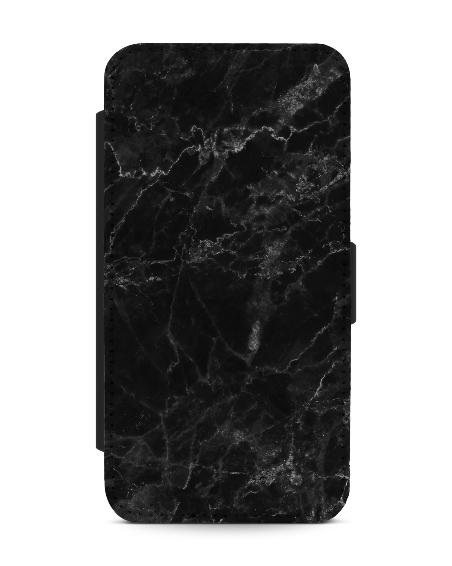 Midnight Marble Wallet Phone Case Apple iPhone XR: Front View
