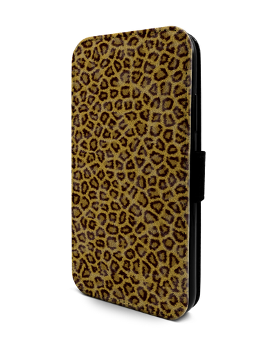 Leopard Skin Wallet Phone Case Apple iPhone XR