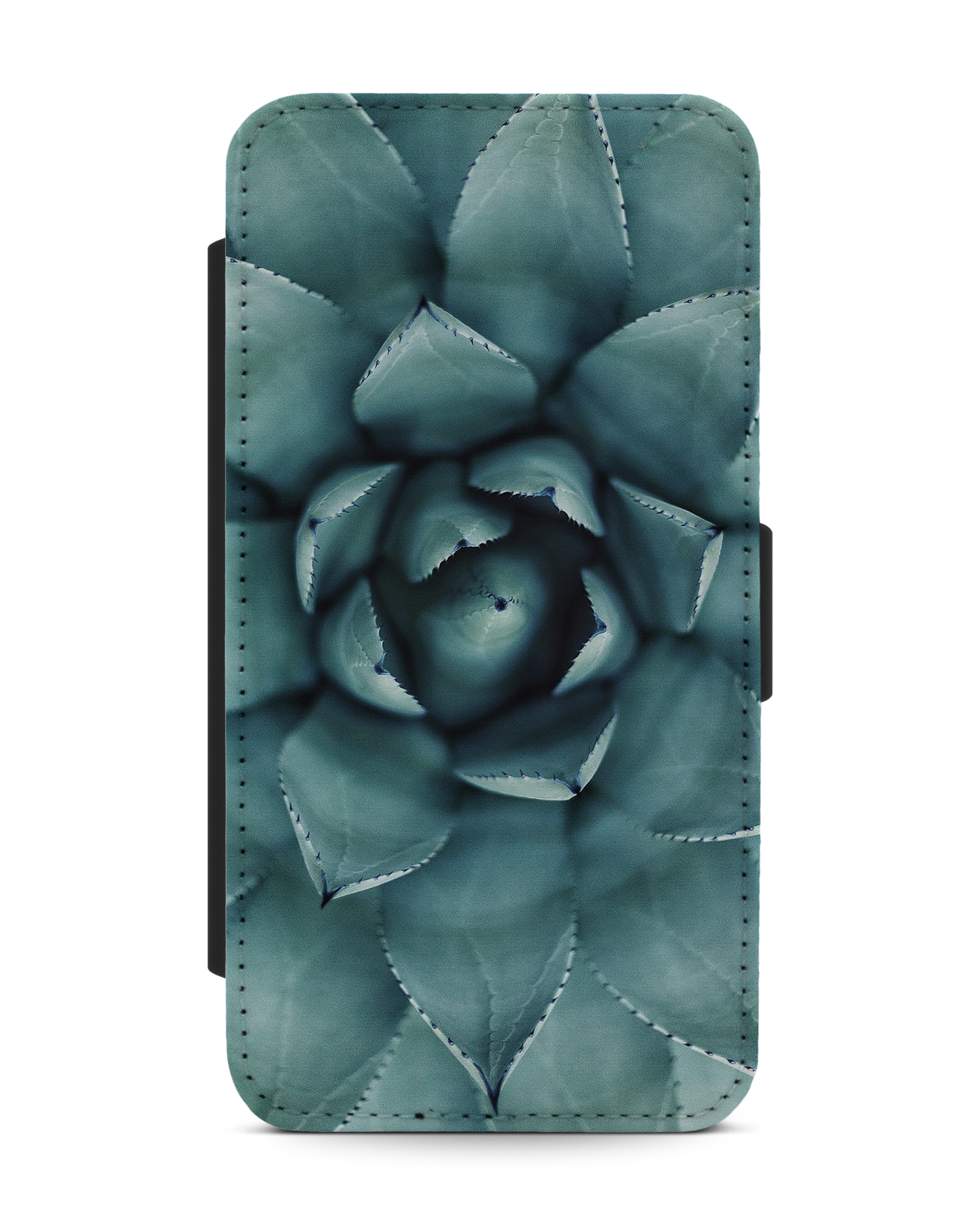 Beautiful Succulent Wallet Phone Case Apple iPhone XR: Front View