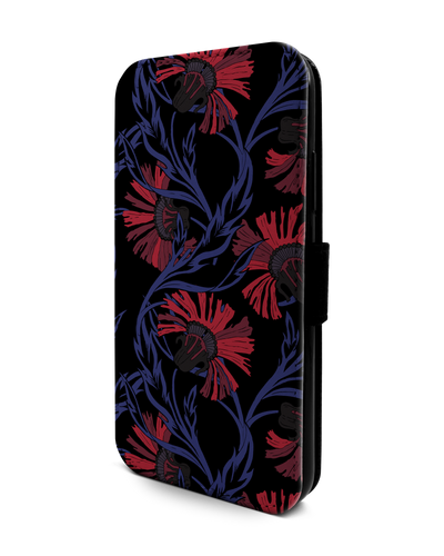 Midnight Floral Wallet Phone Case Apple iPhone XR