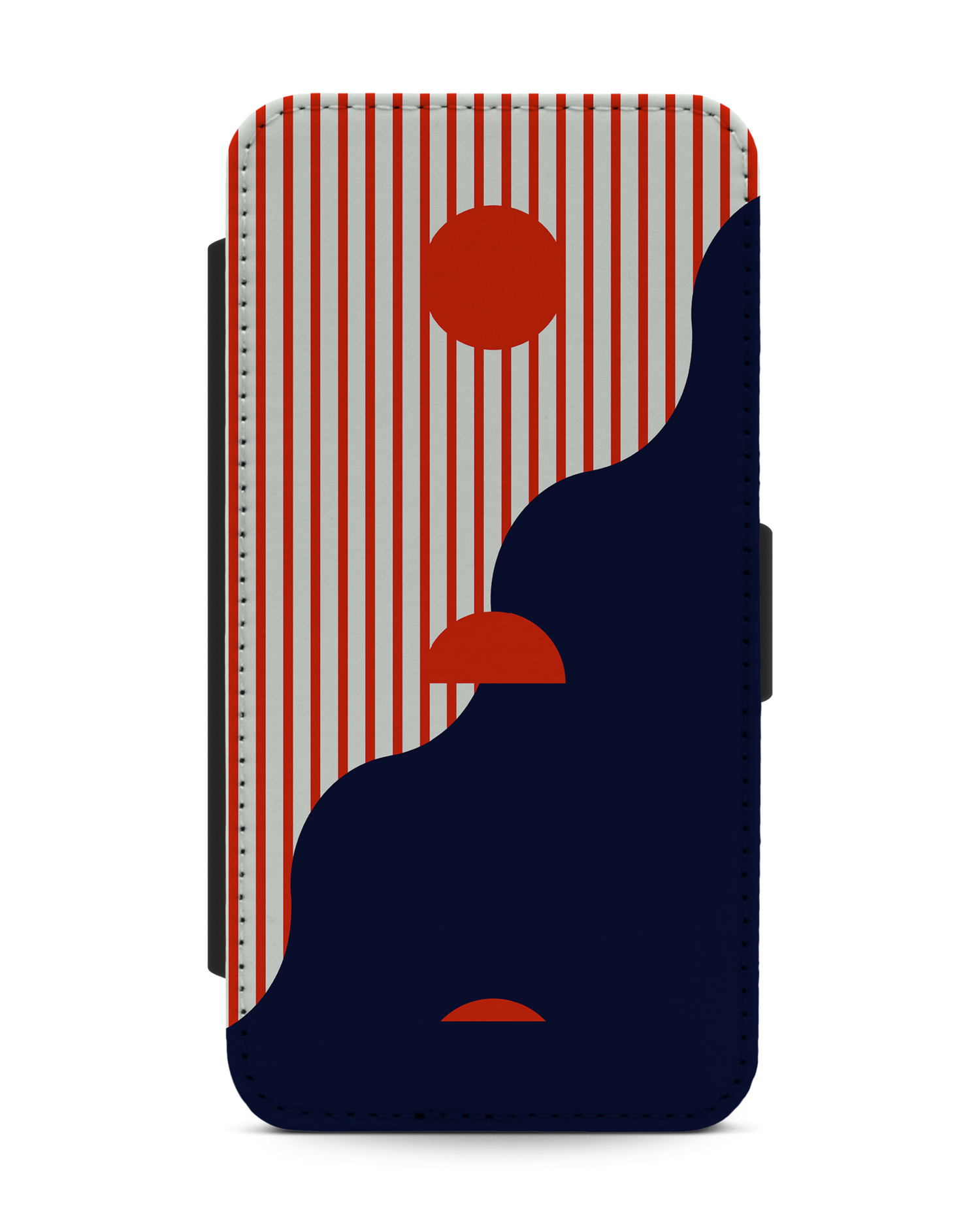 Metric Sunset Wallet Phone Case Apple iPhone XR: Front View