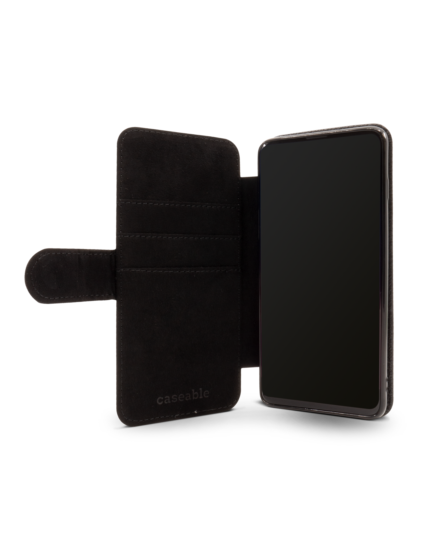 Grids Wallet Phone Case Samsung Galaxy S10: Inside View