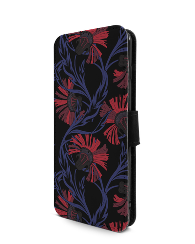 Midnight Floral Wallet Phone Case Samsung Galaxy S10