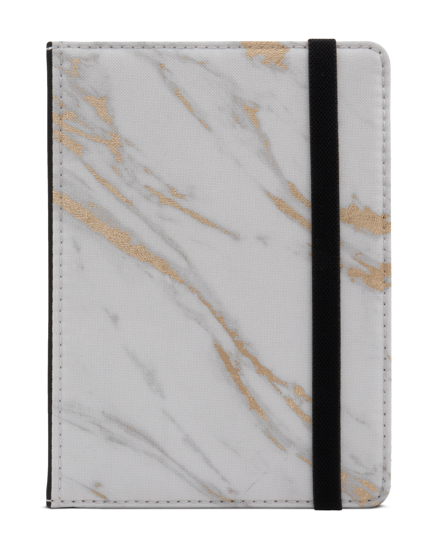Gold Marble Elegance eReader Case XS: Front View