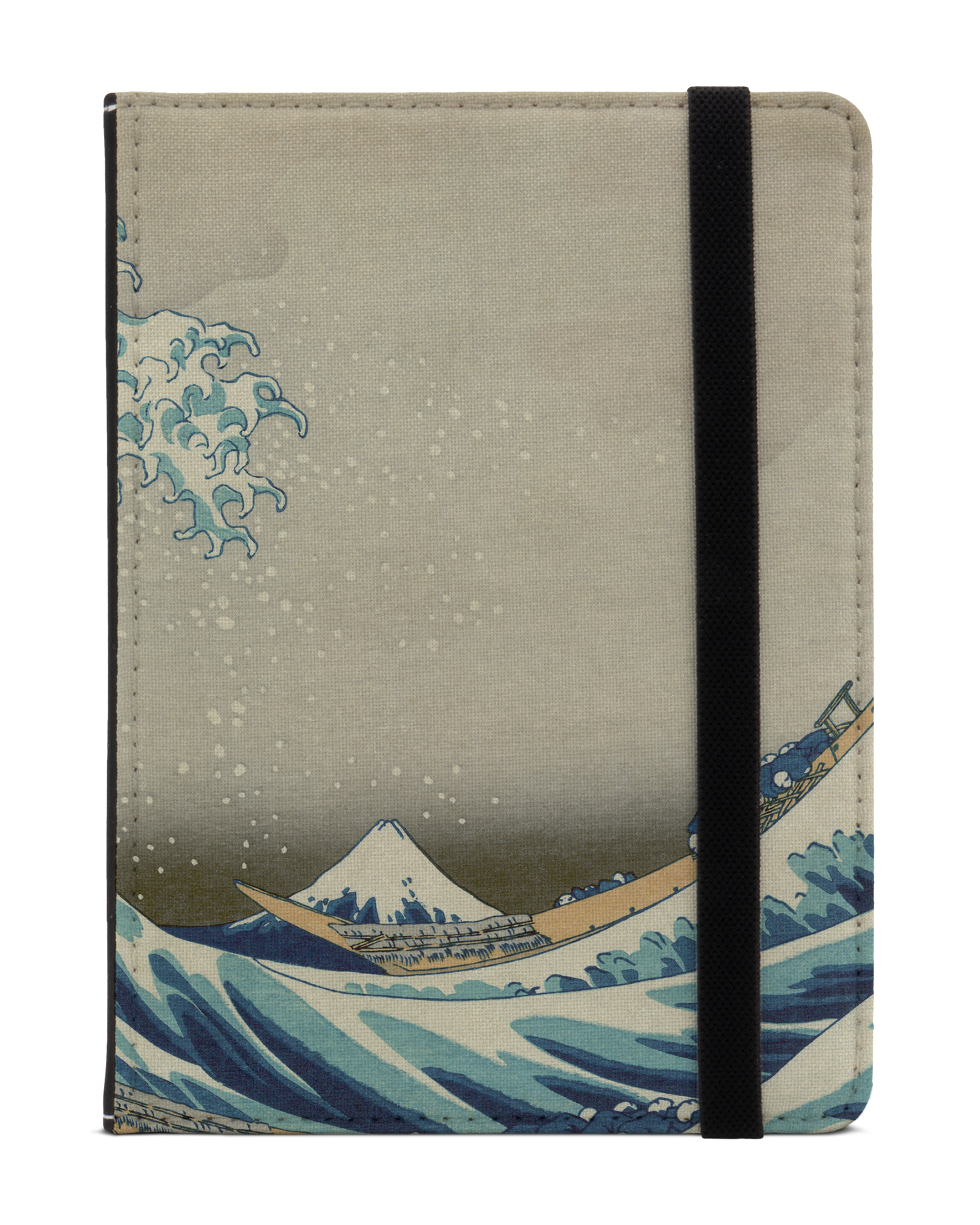 Great Wave Off Kanagawa By Hokusai eReader Case XS: Front View