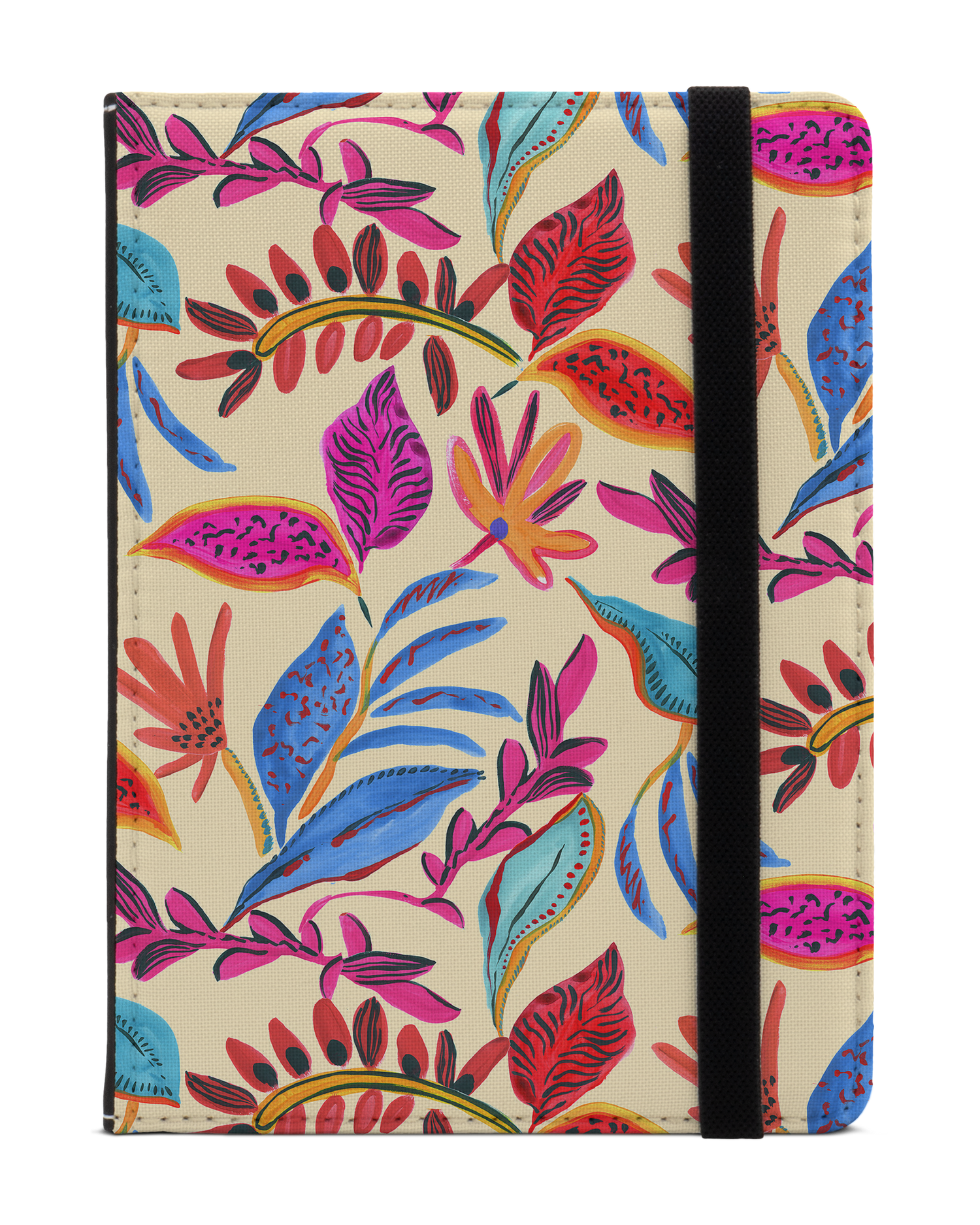 Painterly Spring Leaves eReader Case XS: Front View