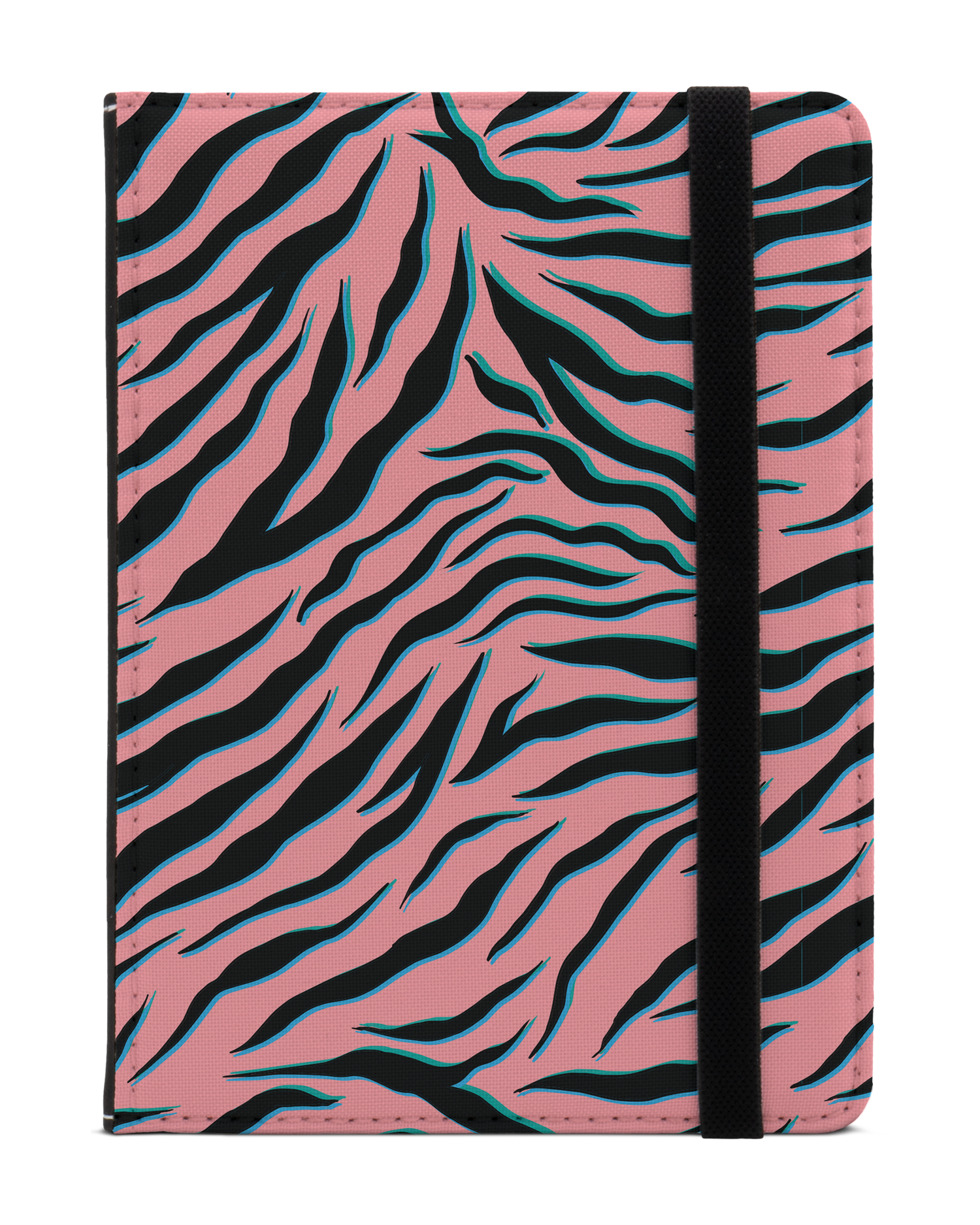 Pink Zebra eReader Case XS: Front View