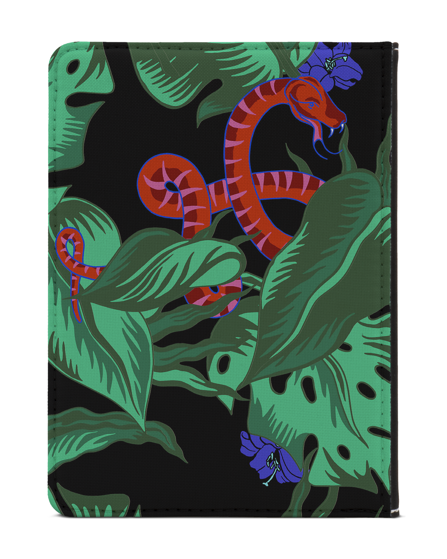 Tropical Snakes eReader Case XS: Back View