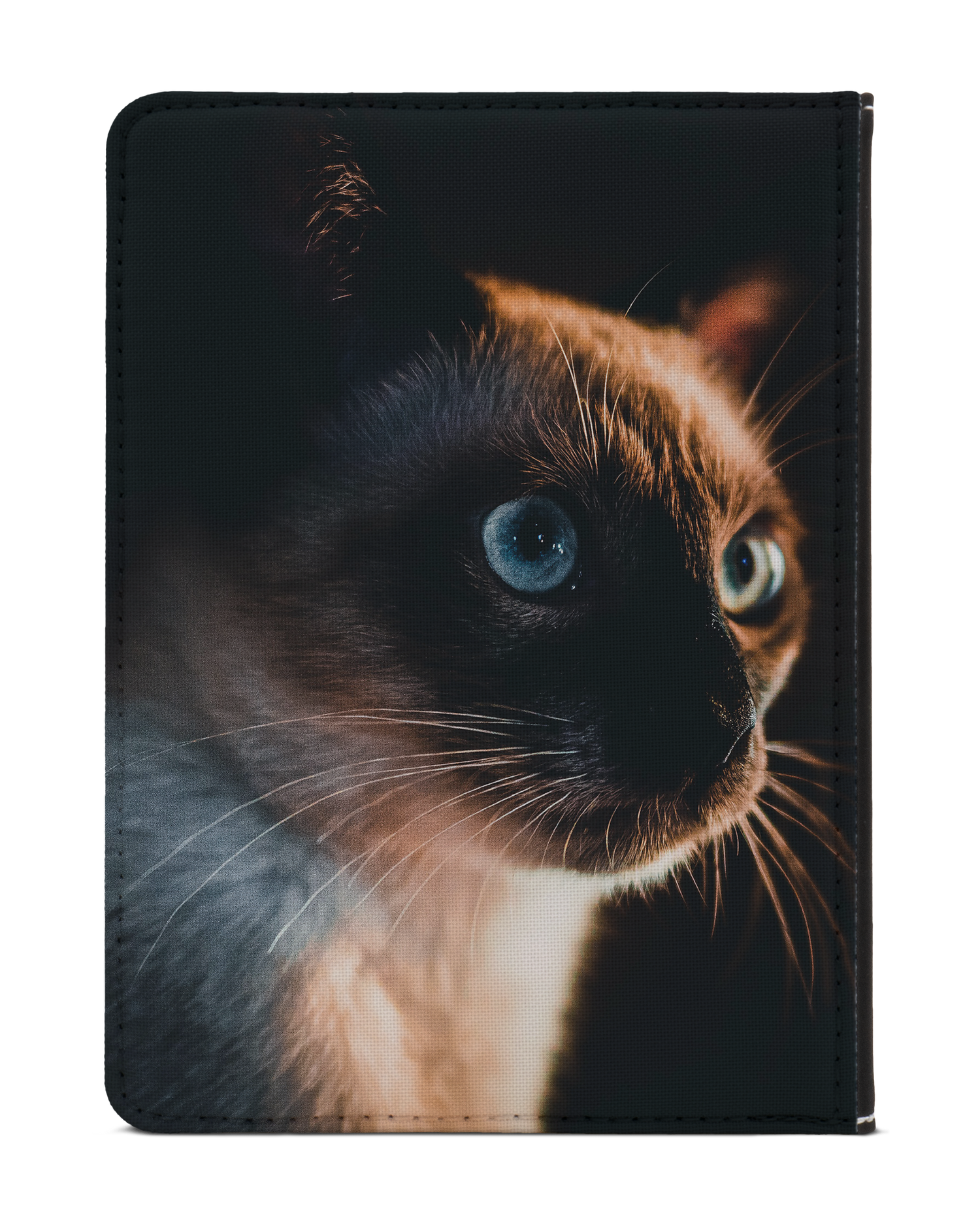 Siamese Cat eReader Case XS: Back View
