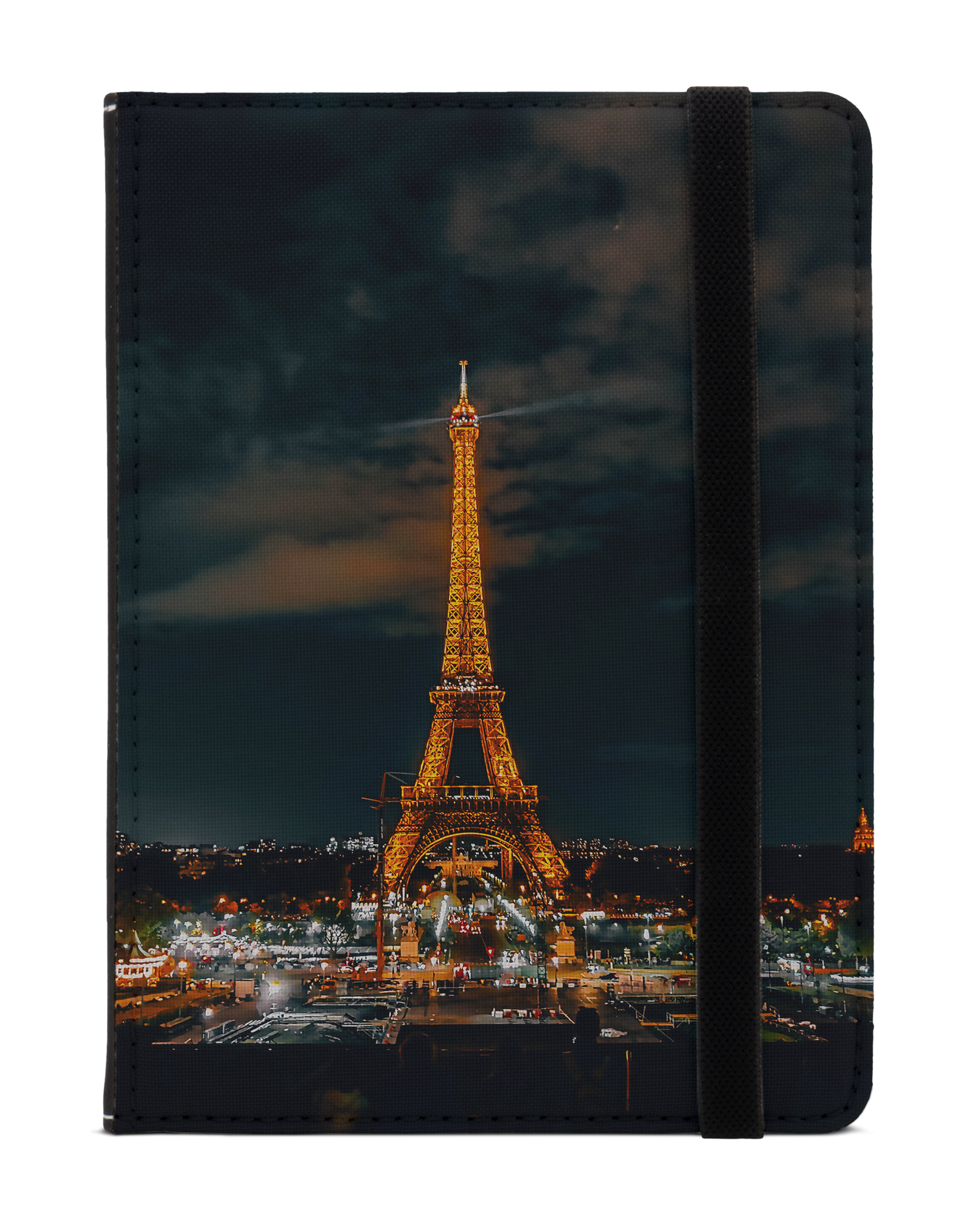 Eiffel Tower By Night eReader Case XS: Front View