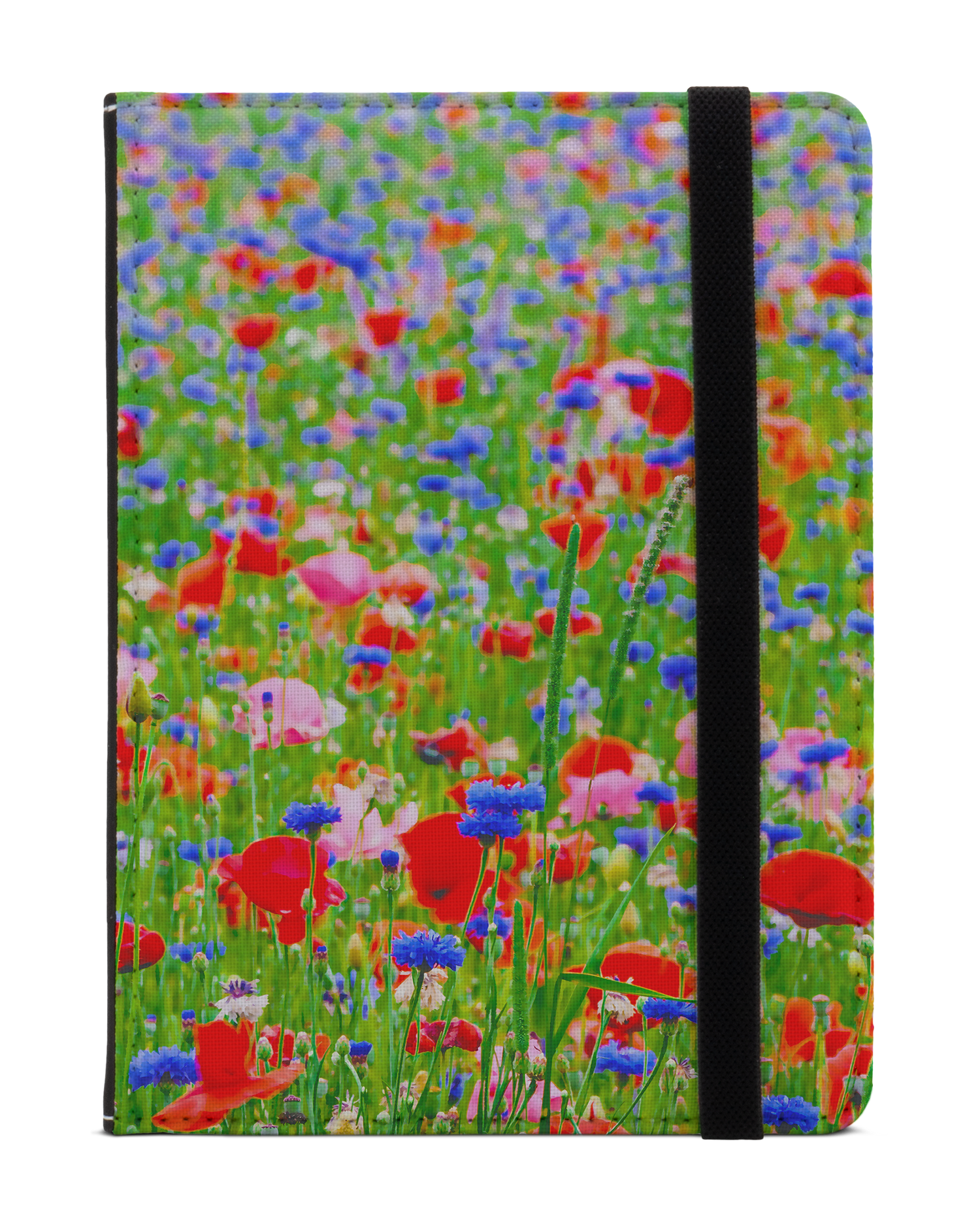 Flower Field eReader Case XS: Front View