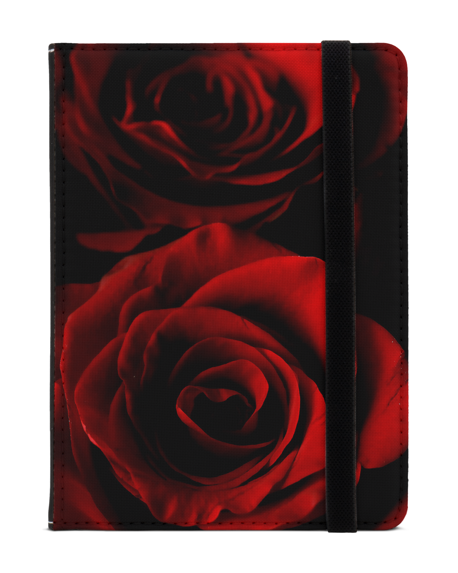 Red Roses eReader Case XS: Front View