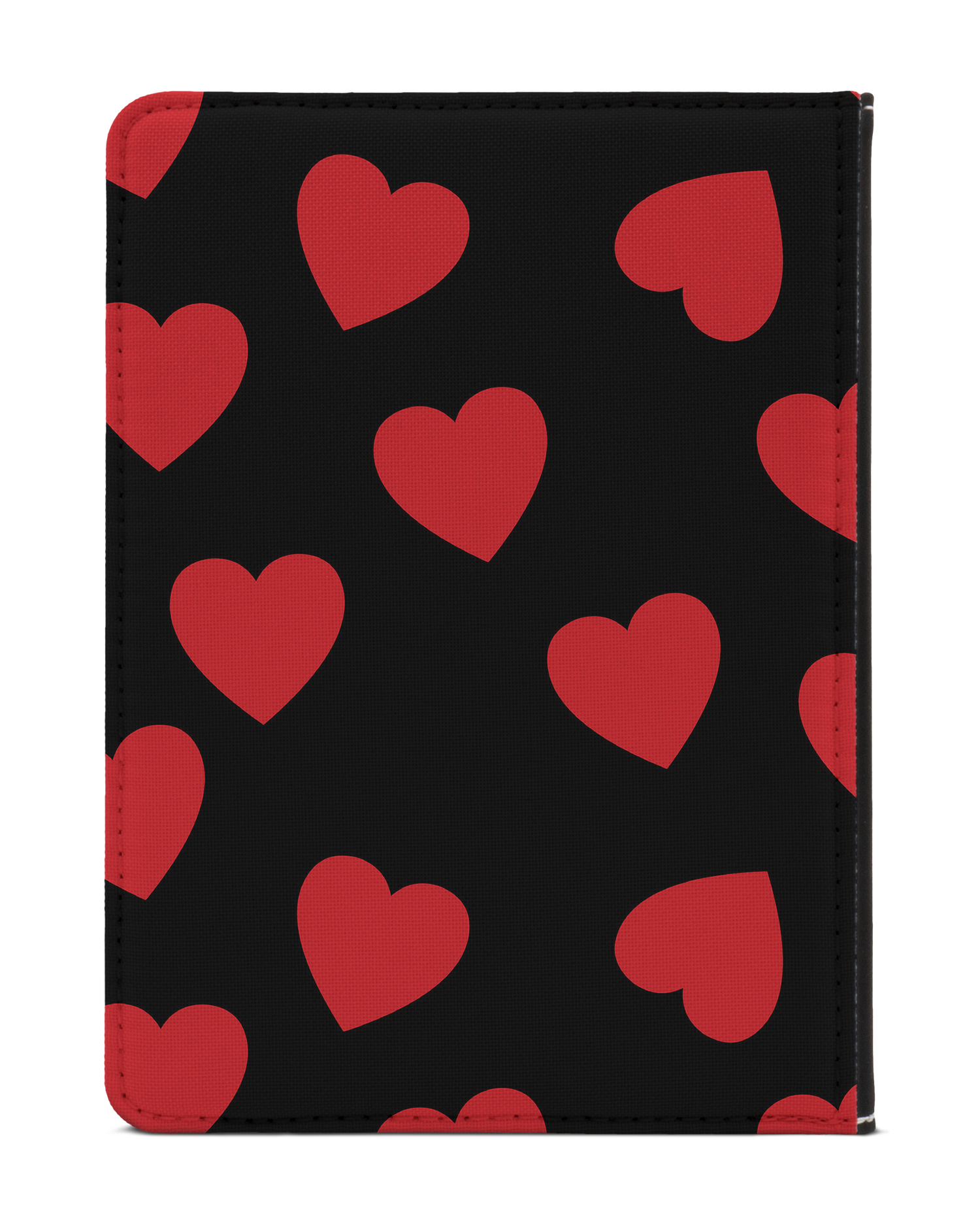 Repeating Hearts eReader Case XS: Back View