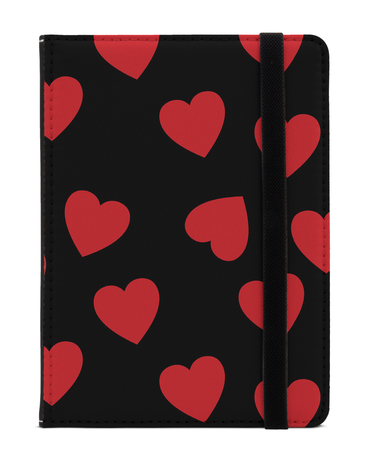 Repeating Hearts eReader Case XS: Front View