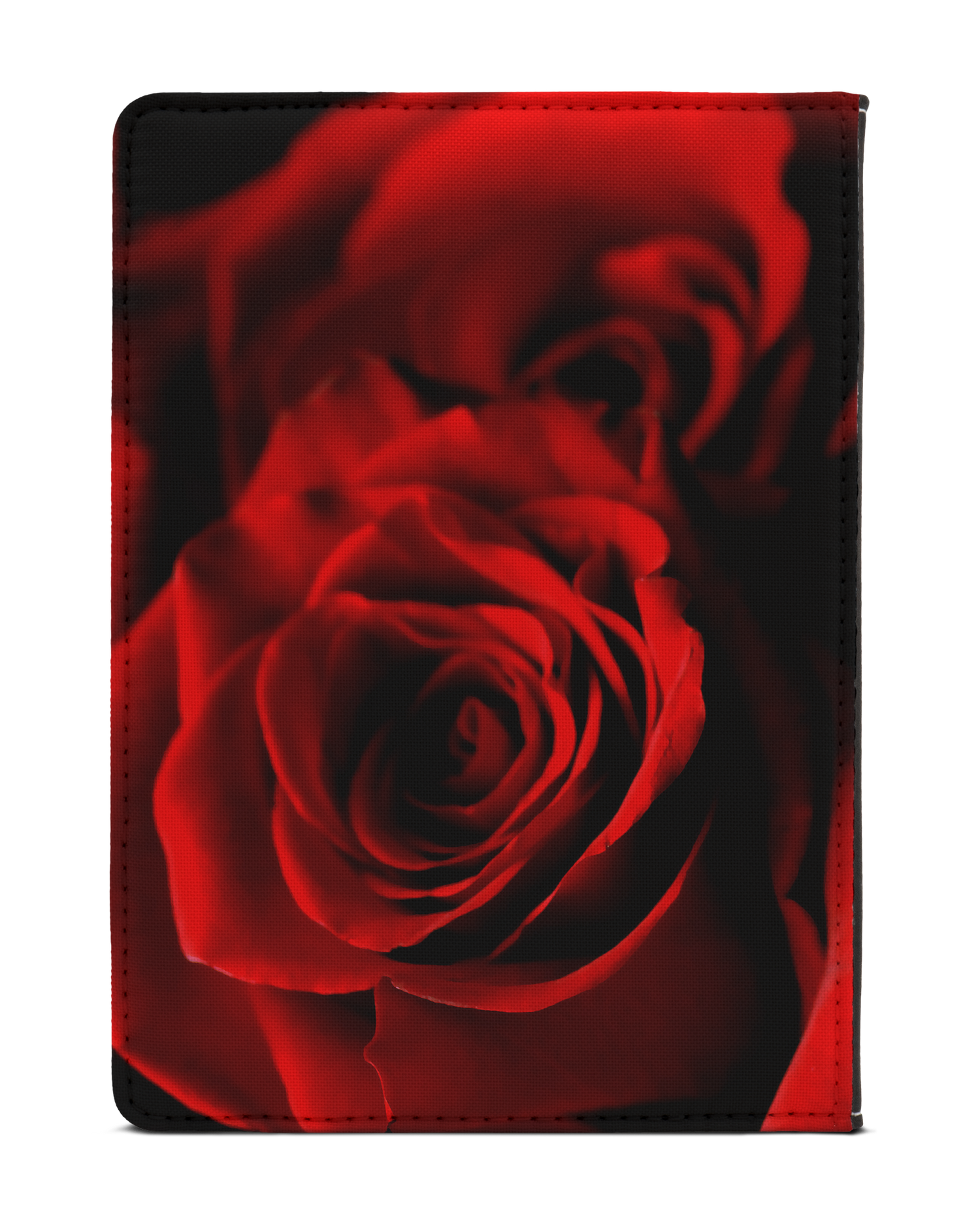 Red Roses eReader Case S: Back View