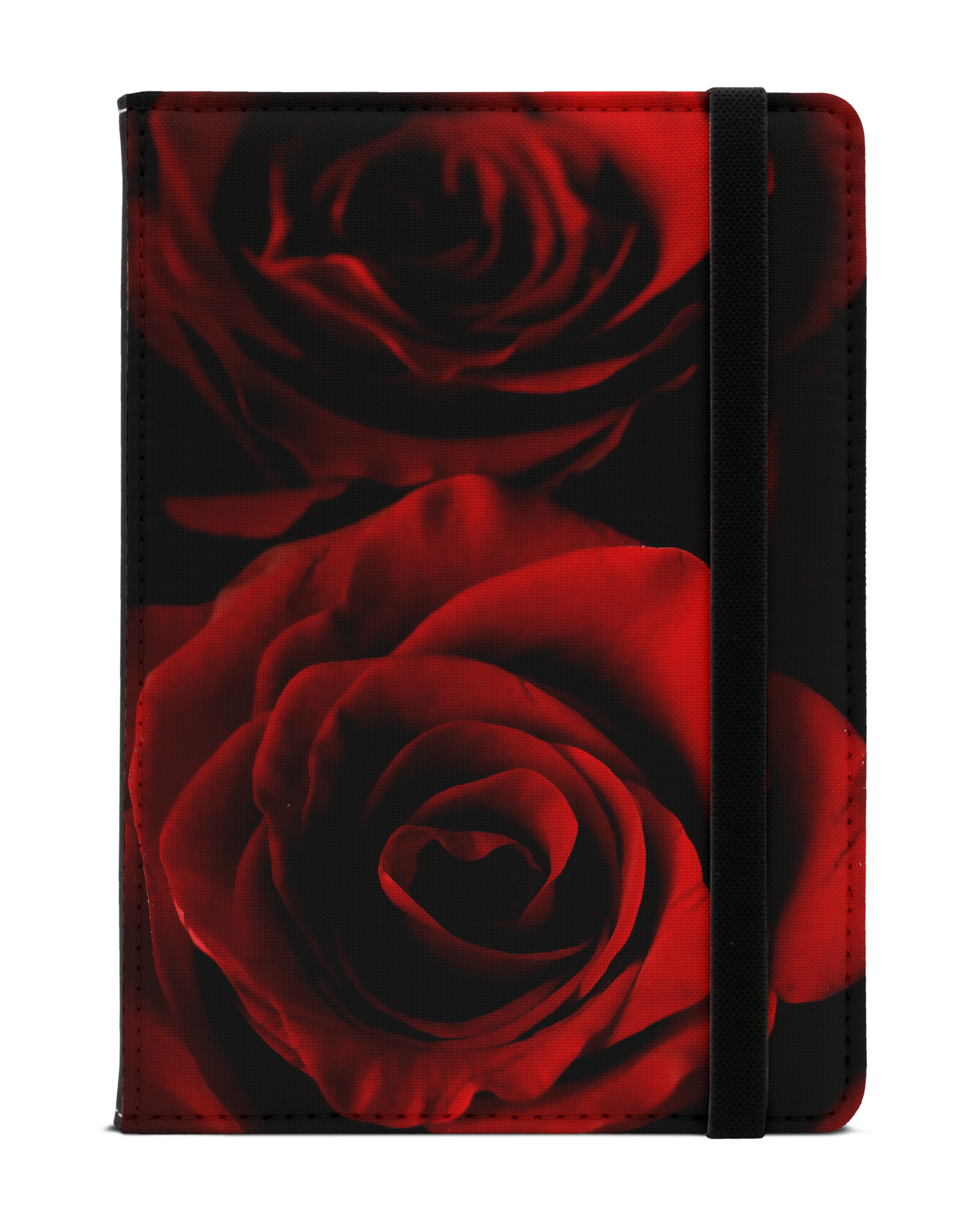 Red Roses eReader Case S: Front View