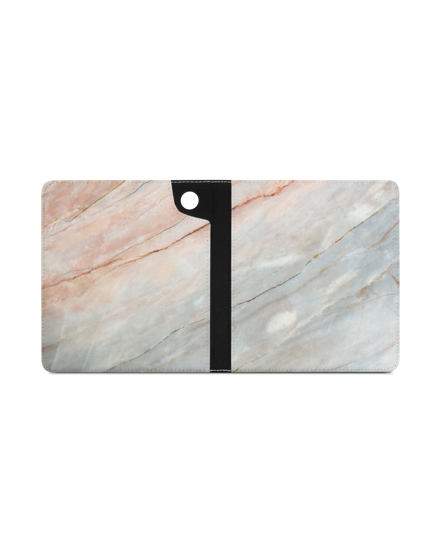 Mother of Pearl Marble eReader Case for tolino epos 3 (2022): Opened exterior view