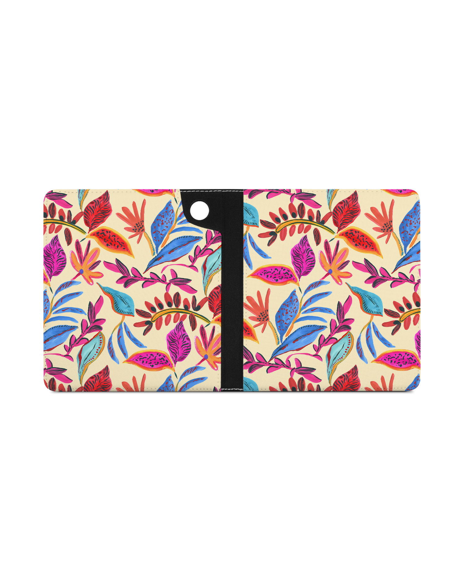 Painterly Spring Leaves eReader Case for tolino epos 3 (2022): Opened exterior view