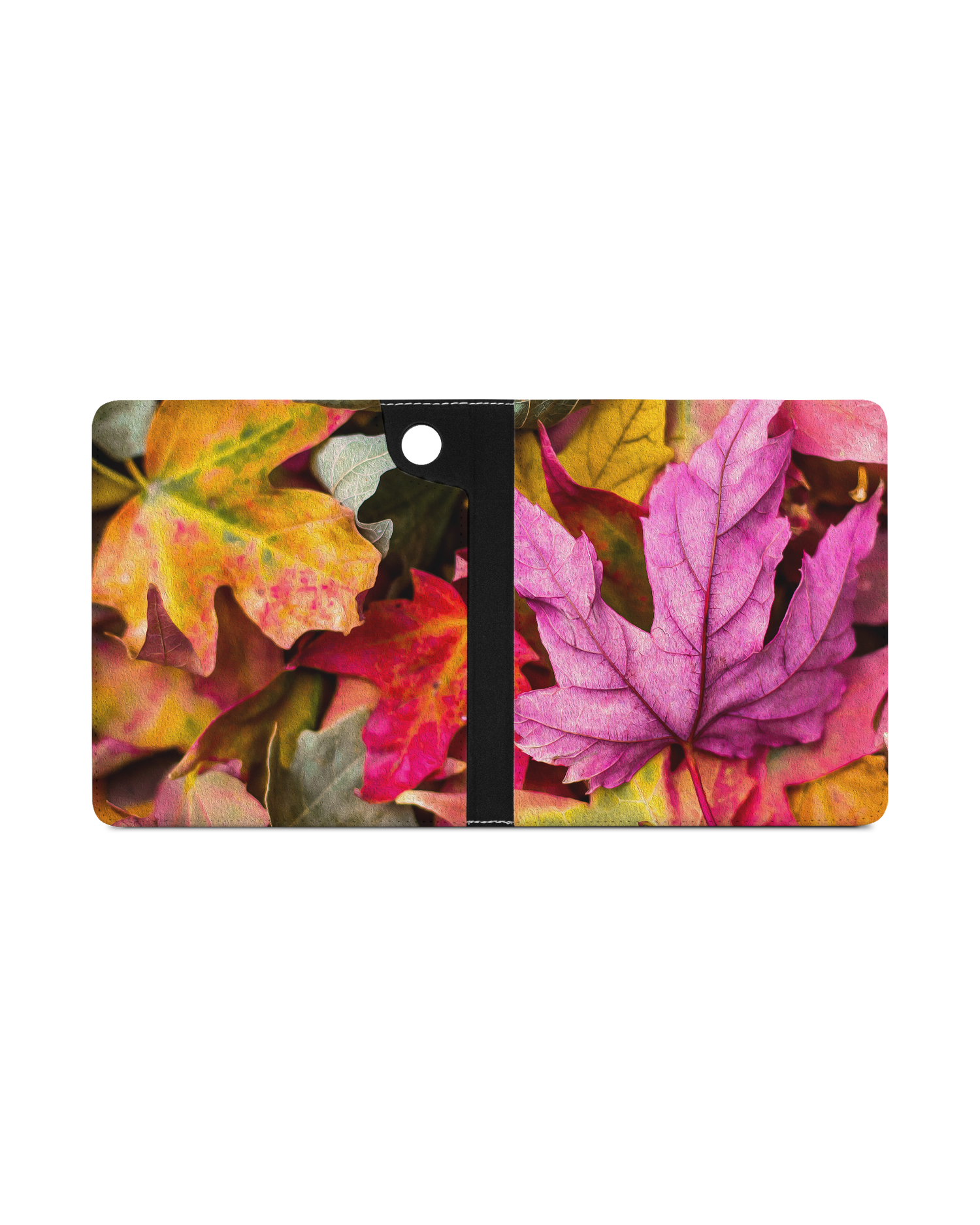 Autumn Leaves eReader Case for tolino epos 3 (2022): Opened exterior view