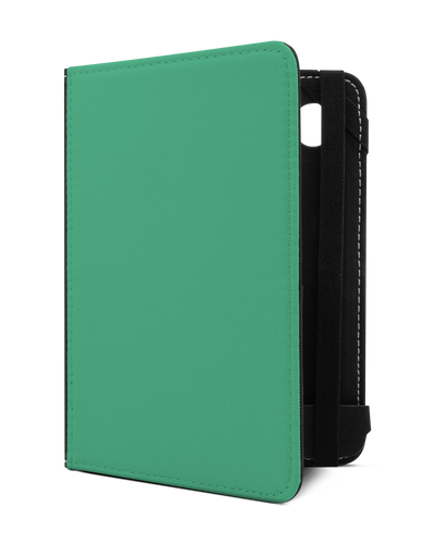 kwmobile Origami Case Compatible with Kobo Clara 2E / Tolino Shine 4 Case -  Slim PU Leather Cover with Stand - Dark Green