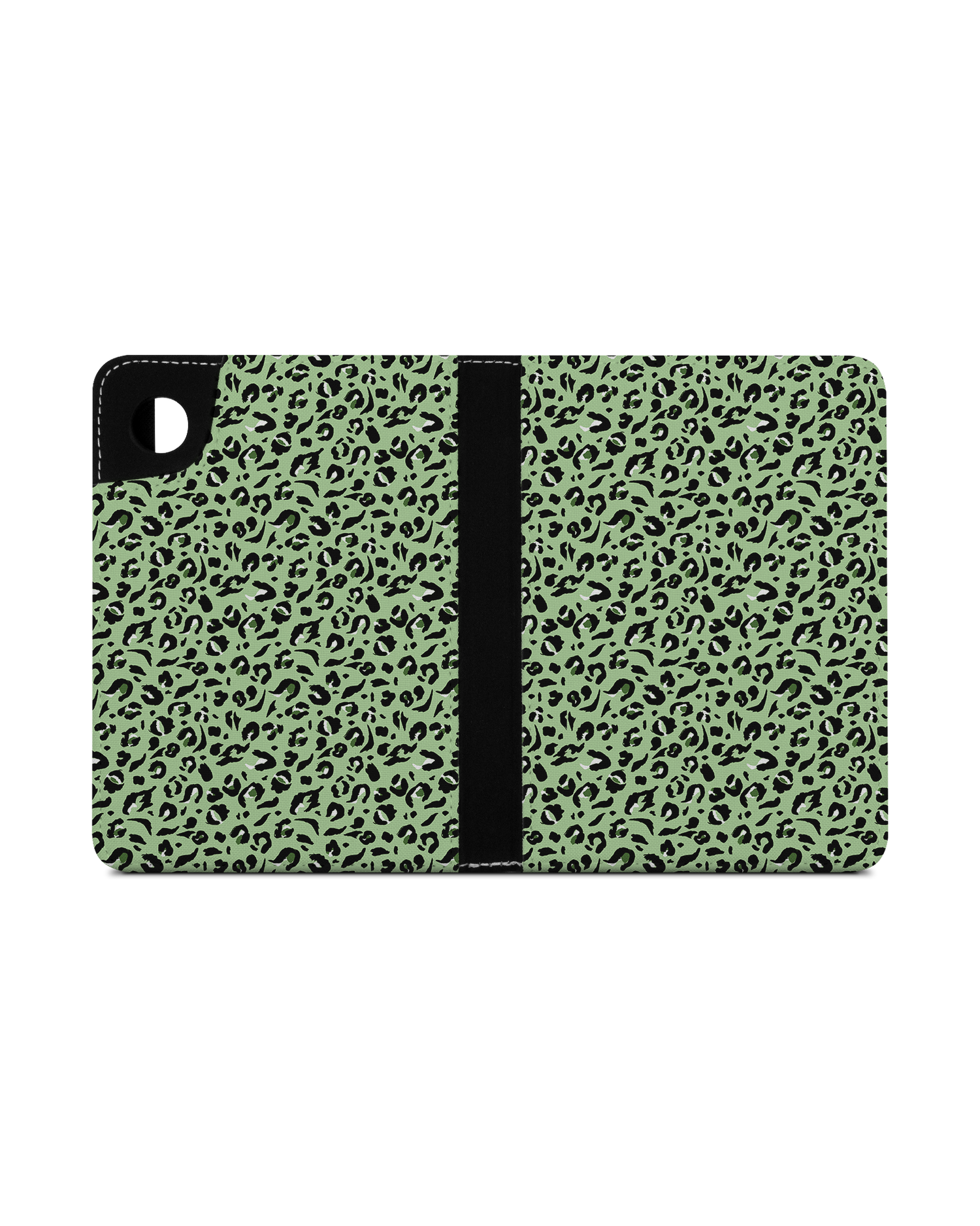 Mint Leopard eReader Case for tolino shine 4 (2022): Opened exterior view