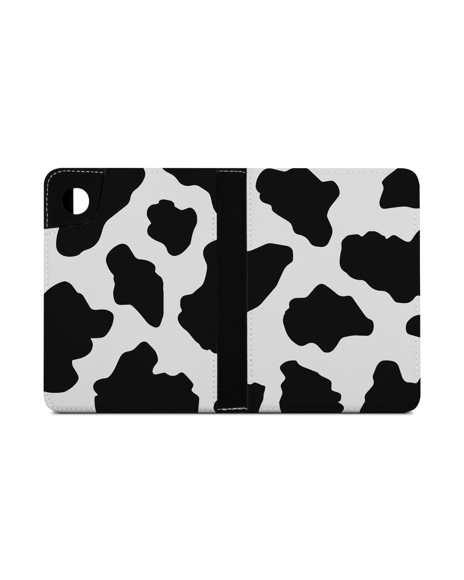 Cow Print 2 eReader Case for tolino shine 4 (2022): Opened exterior view