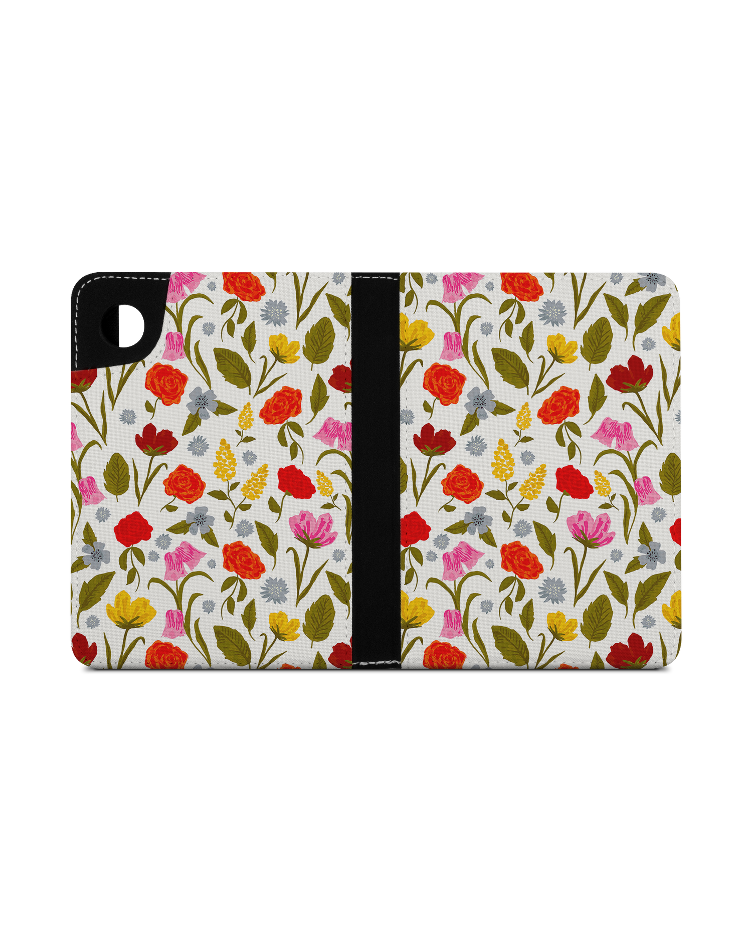 Botanical Beauties eReader Case for tolino shine 4 (2022): Opened exterior view