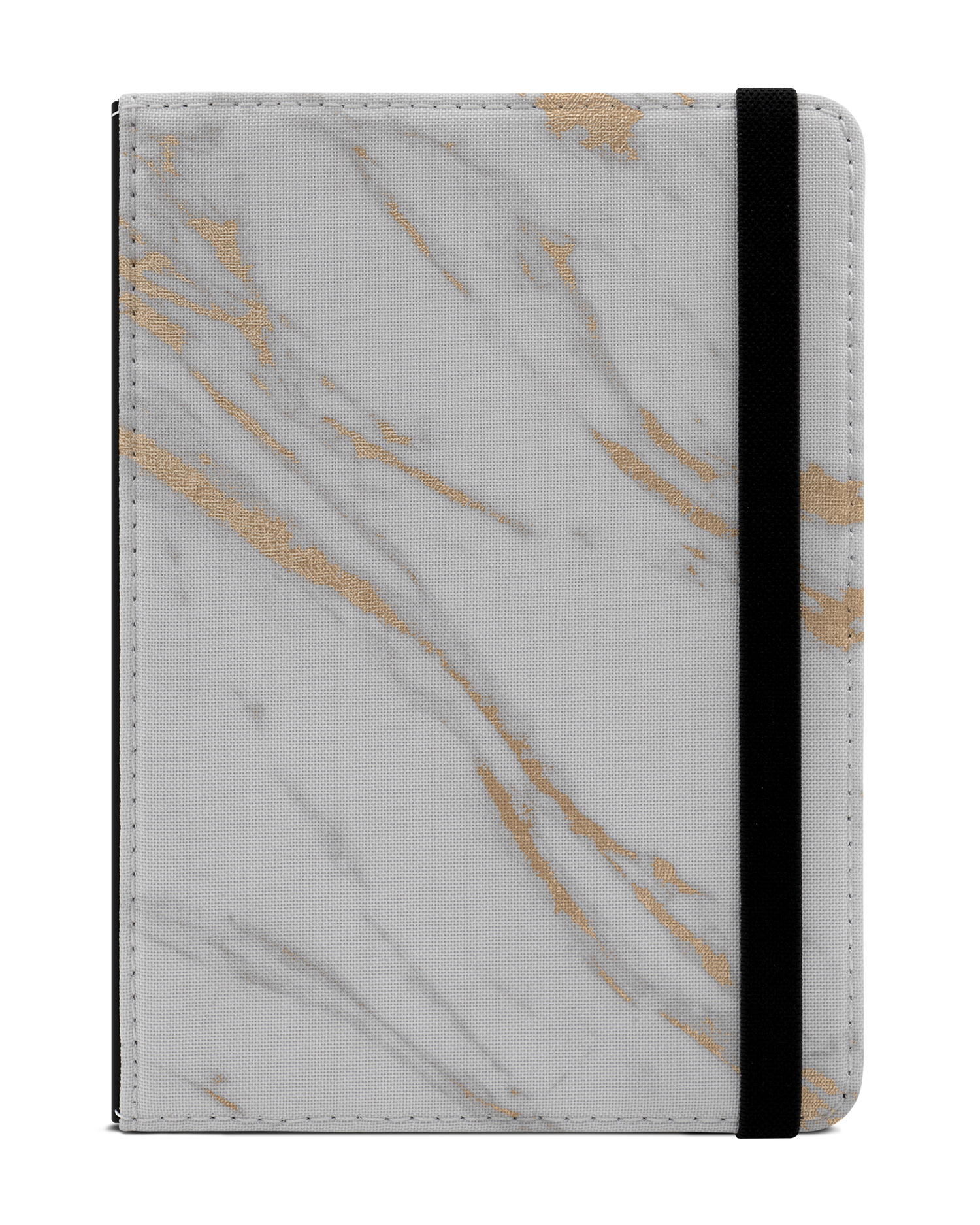 Gold Marble Elegance eReader Case for tolino vision 1 to 4 HD: Front View