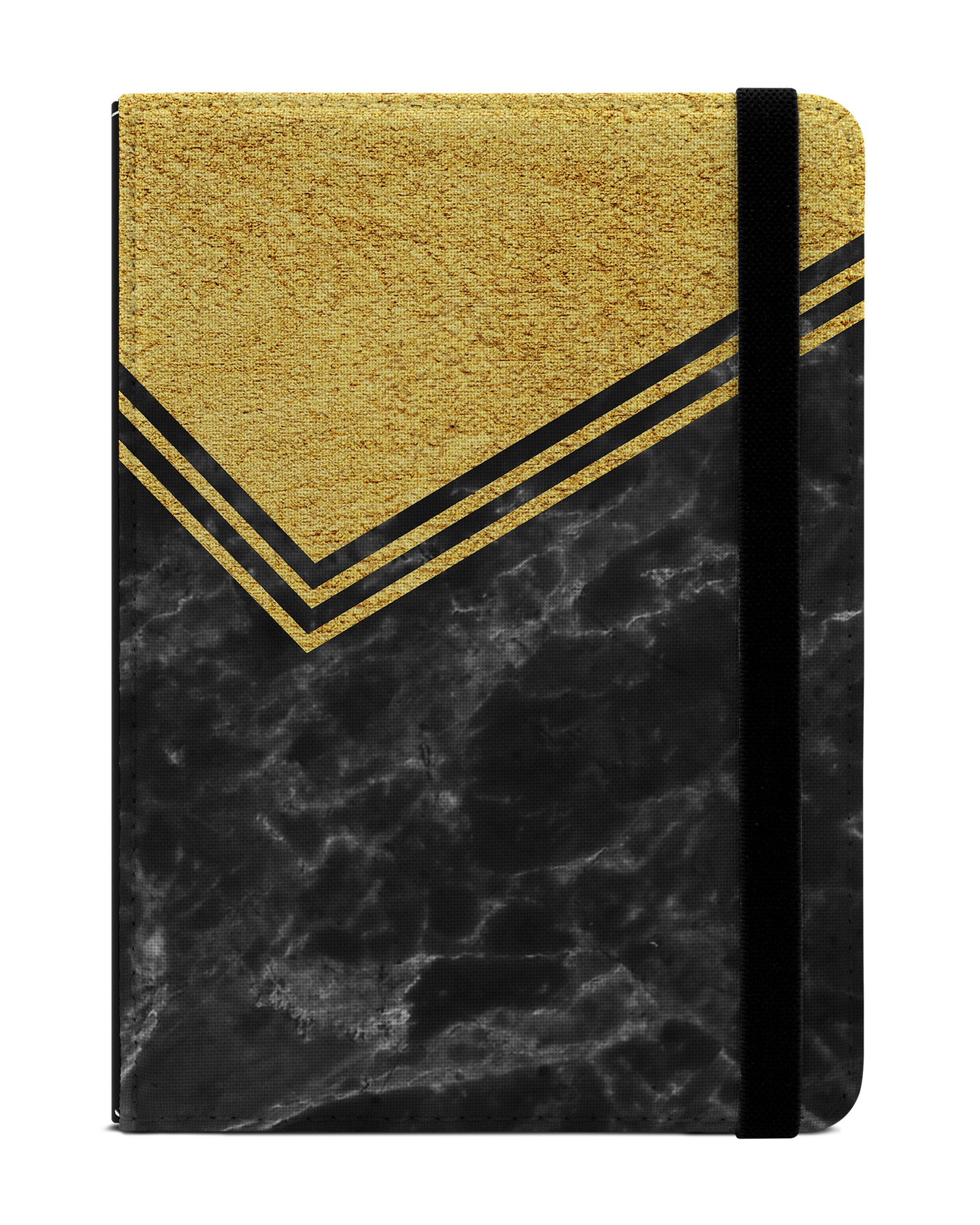 Gold Marble eReader Case for tolino vision 1 to 4 HD: Front View